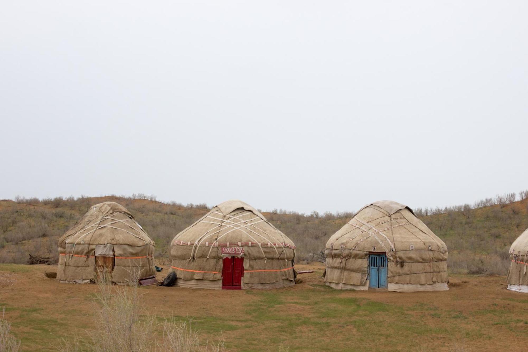 Authentic Uzbek Yurt Camp Eco-Friendly Hotell Nurota Exteriör bild