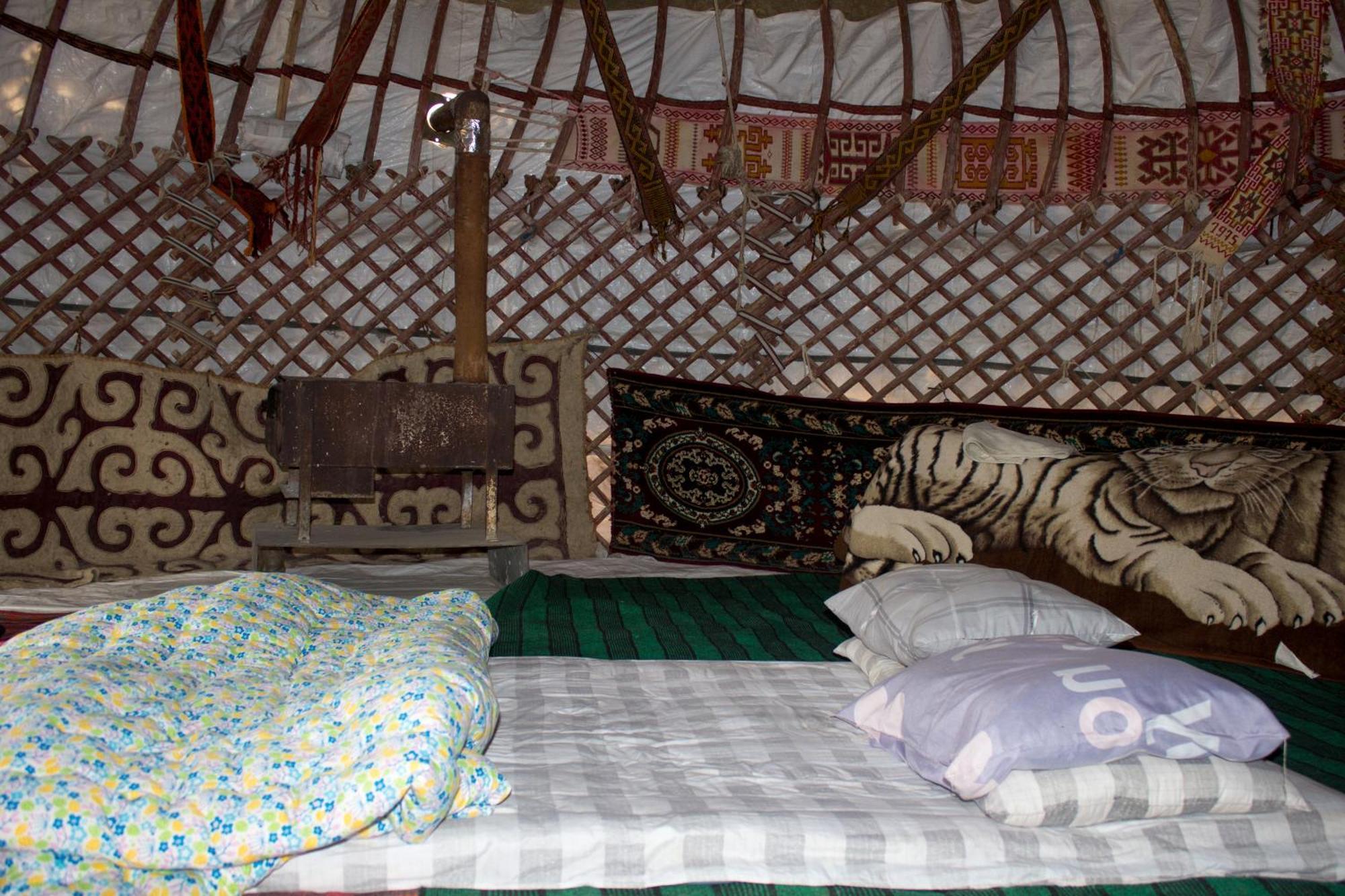 Authentic Uzbek Yurt Camp Eco-Friendly Hotell Nurota Exteriör bild