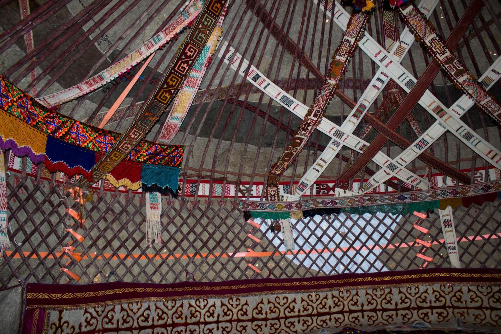 Authentic Uzbek Yurt Camp Eco-Friendly Hotell Nurota Exteriör bild
