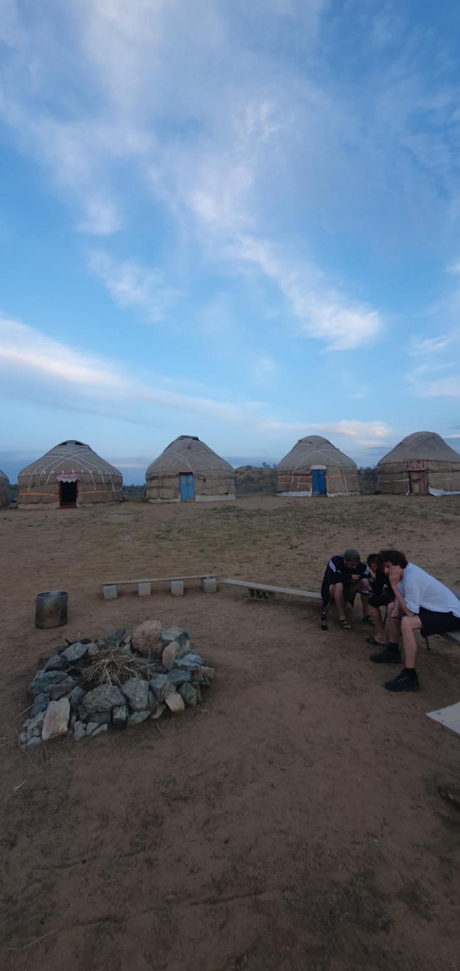 Authentic Uzbek Yurt Camp Eco-Friendly Hotell Nurota Exteriör bild