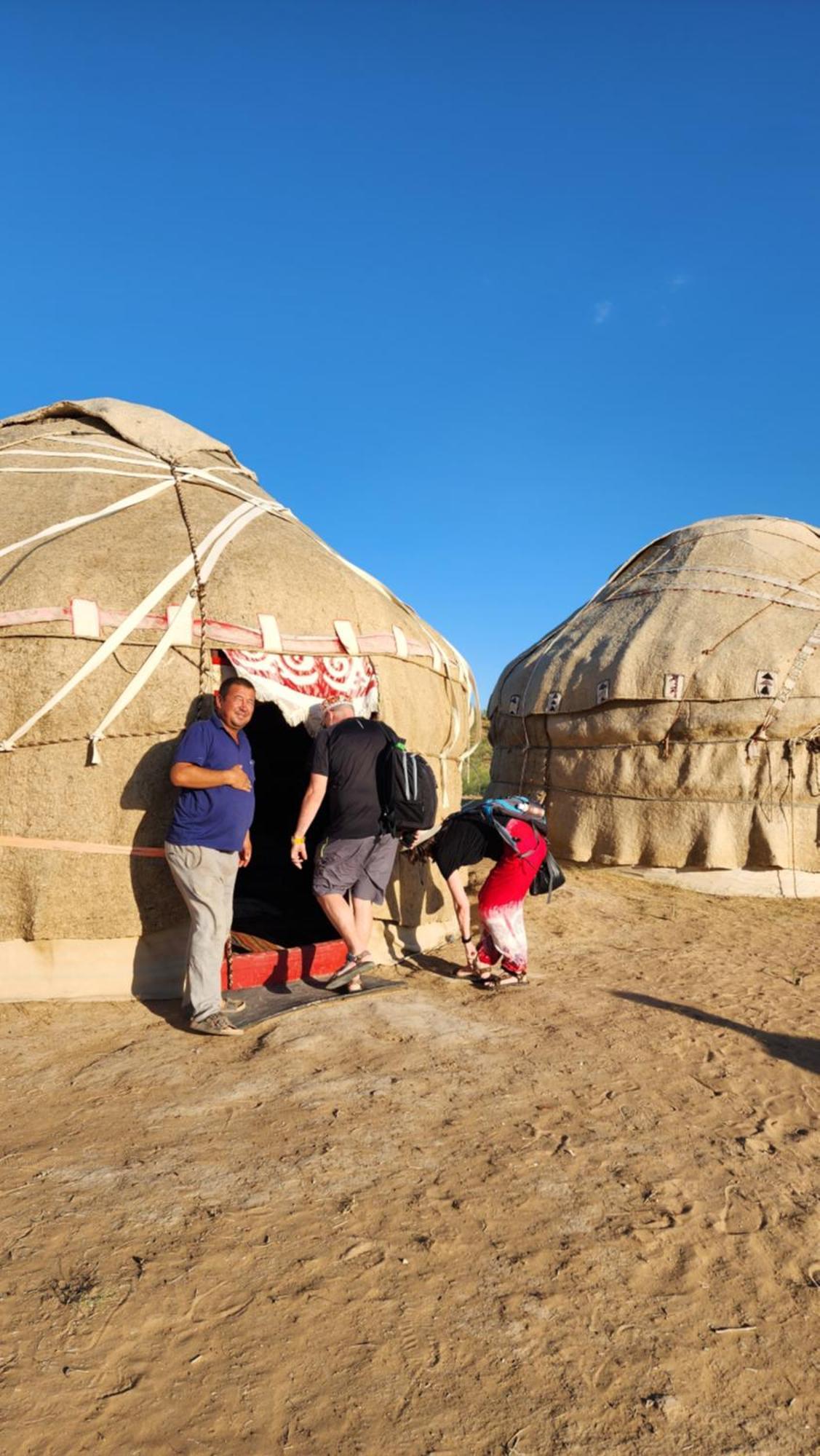 Authentic Uzbek Yurt Camp Eco-Friendly Hotell Nurota Exteriör bild