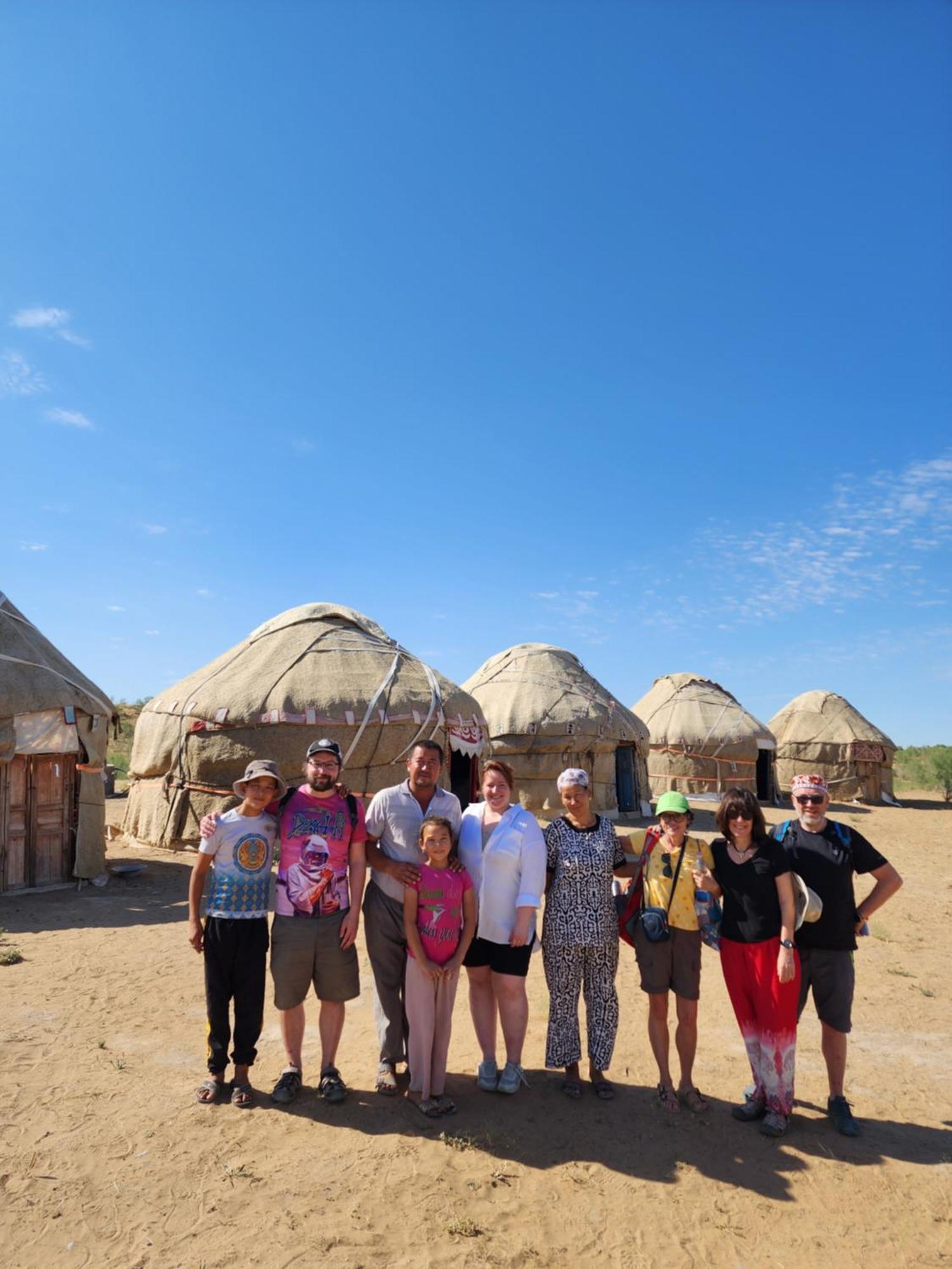 Authentic Uzbek Yurt Camp Eco-Friendly Hotell Nurota Exteriör bild